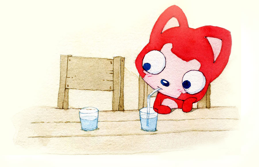 过去的久歌一直是一个人生活，享受着孤独，也憧憬着爱情。